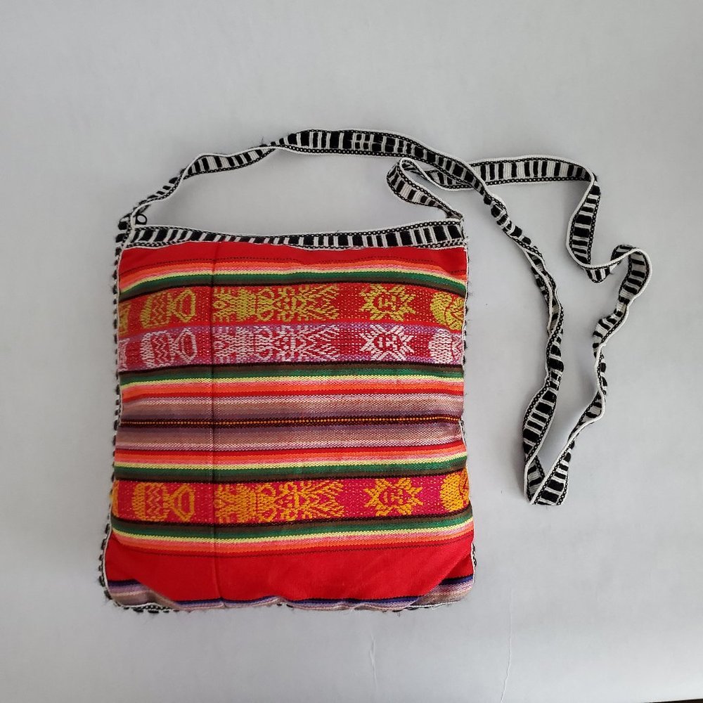 EcuadorTribal Print Shoulder Bag